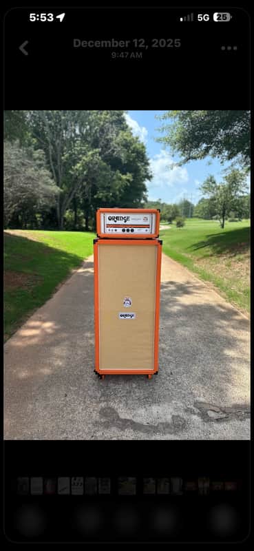 Orange Custom Replica 2025 - Orange Tolex Bild 1
