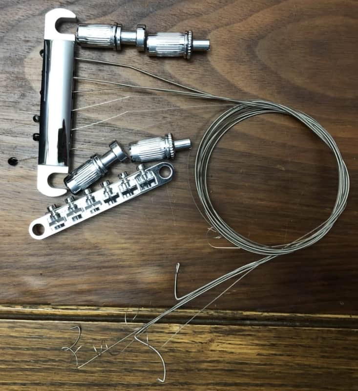 2021 Epiphone Les Paul Special II Electric Guitar Bridge & Tailpiece With Mounts image 1