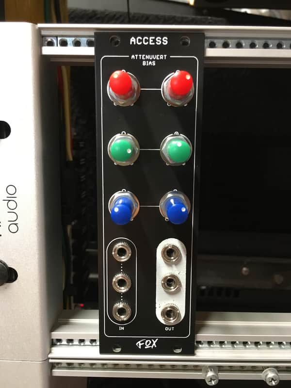 Foxing Hour ACCESS - Triple Attenuvert Bias Eurorack LZX Video Synthesizer image 1