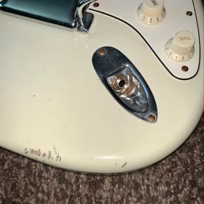 2000 Fender custom shop relic 69 Stratocaster  electric guitar made in the usa ohsc image 6