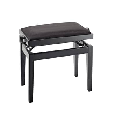 K&M 13900 Klavierbank schwarz matt image 2