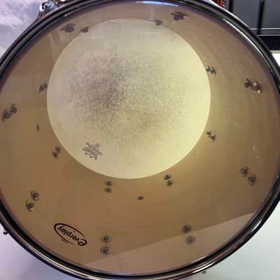 Premier Artist Birch 90s/2000s - Blue Lacquer UK built 14X11 rack tom/floor tom Nice! image 4