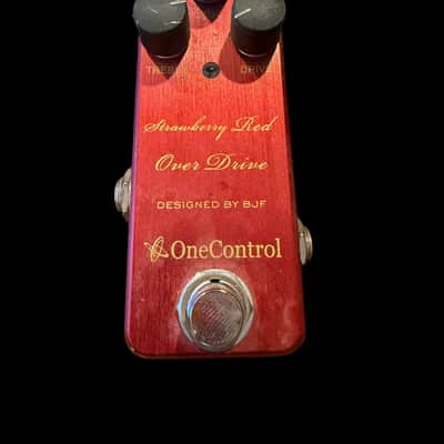 One Control Strawberry Red Overdrive | Reverb