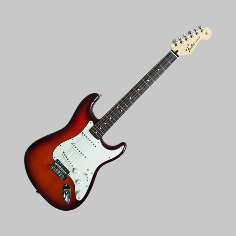 Fender Standard Stratocaster Plus Top with Rosewood Fretboard - 2014 - Tobacco Sunburst