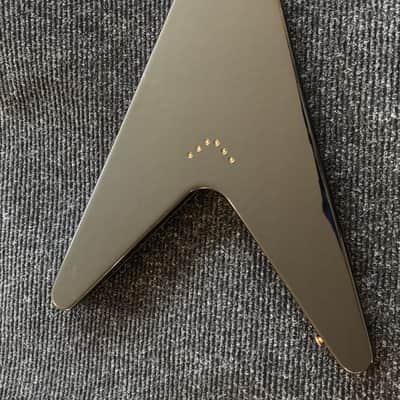 2017 Gibson Custom Shop Flying V Custom Ebony - Unplayed image 14