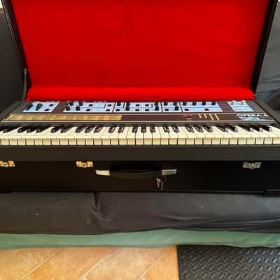 SIEL Opera 6 Polyphonic Synth - Excellent - SERVICED w/ Custom Battery Upgrade + Original Manual & Tape + Hard Case image 8