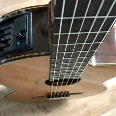 Takamine CP-132SC 1990 MIJ Natural Classical Electric vintage guitar w/ HSC image 12