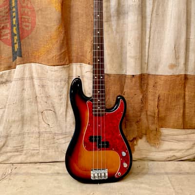 Fender MIJ '62 Reissue Precision Bass 1989 - 3 Tone Sunburst image 1