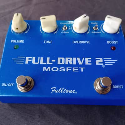 Fulltone Full-Drive 2 Mosfet Blue Pedal W/Original Box *** FREE SHIPPING *** image 2