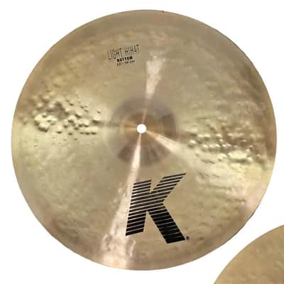 Used Zildjian K Light Hi Hat Cymbals 15" - Very Good image 3