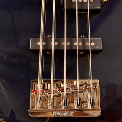 Yamaha BBP5 5-string Electric Bass Guitar - Midnight Blue image 5