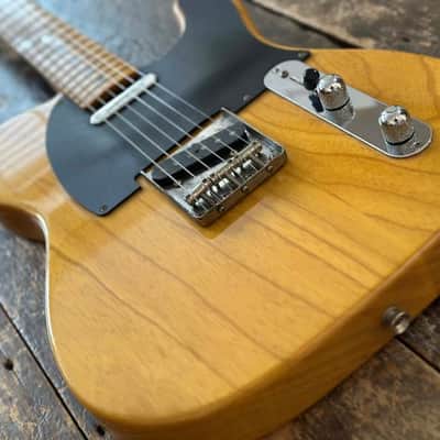 Fender Telecaster 1952 Reissue Natural Ash MIJ 2005 USA Pickups w/ HSC image 5