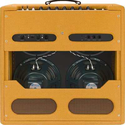 Fender Tone Master '59 Bassman, 4x10" Tweed Combo Guitar Amplifier w/ Foot Switch image 2