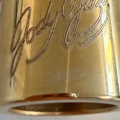 JodyJazz Hand Hammered (HH) 7* Bb Tenor Saxophone Mouthpiece - Gold Plated image 3