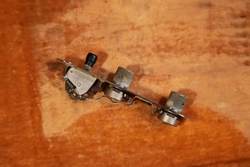 Vintage 1966 Fender Telecaster Control Assembly image 1