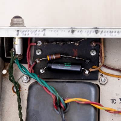 1963 Fender Dual Showman Pre-CBS Vintage Blonde Black Panel Piggyback Tube Amp w/ 7355 Tubes, JBL D130 Speakers image 17