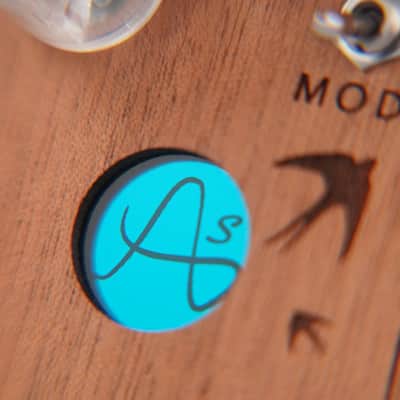 Anasounds Utopia mk1 Analog Delay Effects Pedal w/ Wood Top & Box #59296 image 15