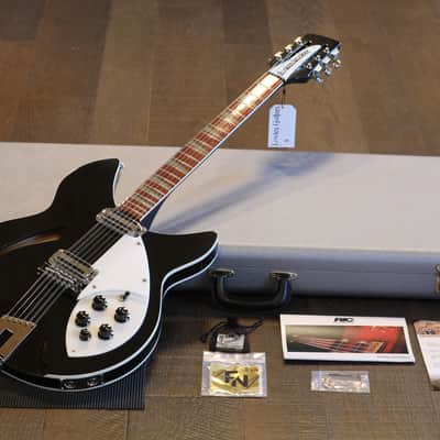 Mint! 2006 Rickenbacker 360/12C63 Semi-Hollow Electric Guitar Jetglo + OHSC image 1