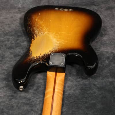 Early 1957 Fender Precision Bass - 2-Tone Sunburst image 14