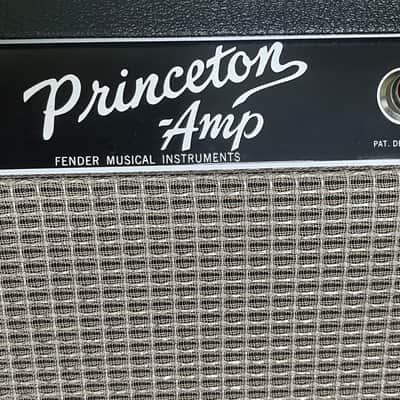 Fender Fender AA964 Princeton Non-Reverb  1966 - Black Tolex image 5