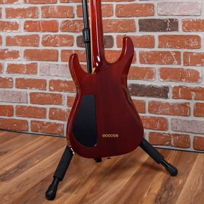 Immagine Jackson USA Custom Shop SLATQ-H MAH Archtop Soloist Quilted Maple Top Violin Brown 2005 w/OHSC - 6