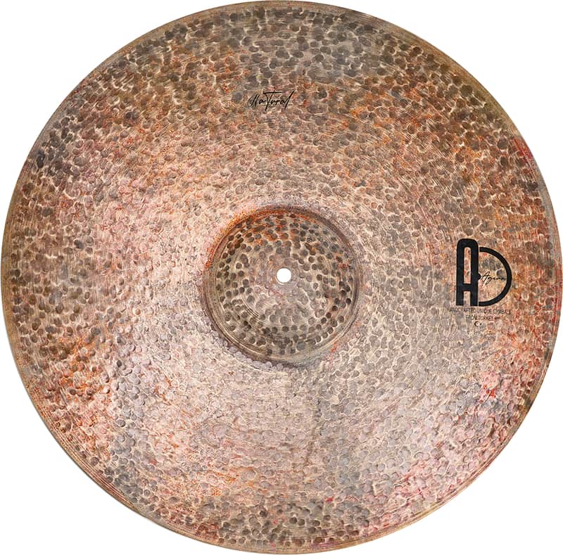Agean Cymbals 24" Natural Medium Thin Ride image 1