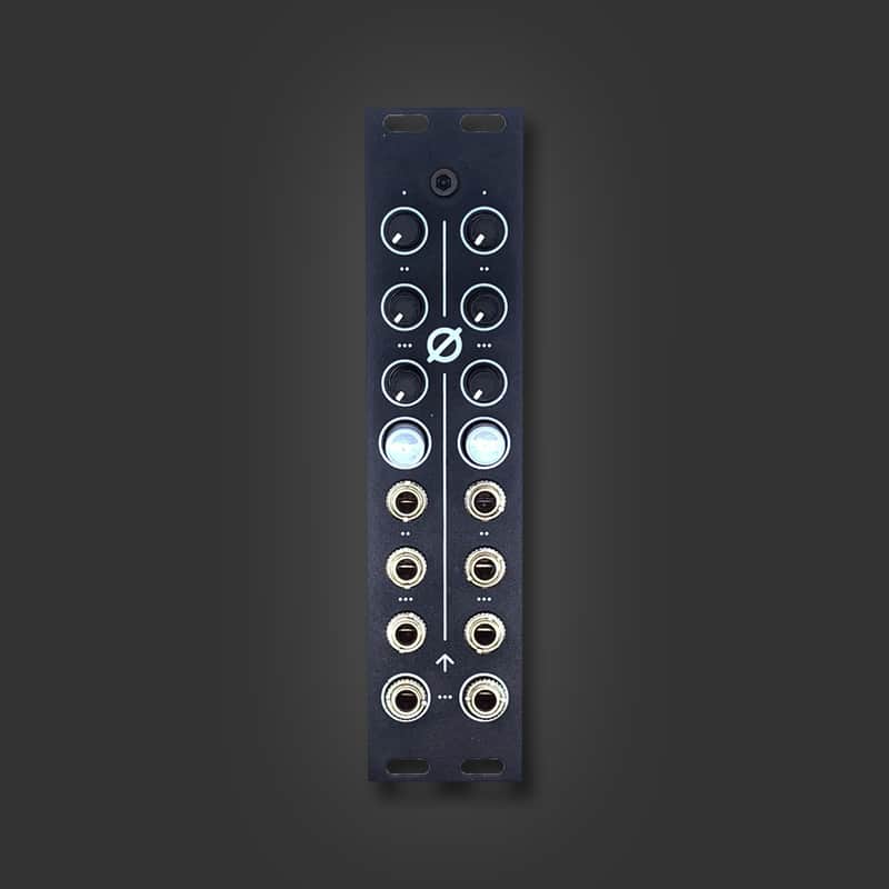Antumbra 6MIX - 6 channel utility mixer feat. black anodized aluminum panel image 1
