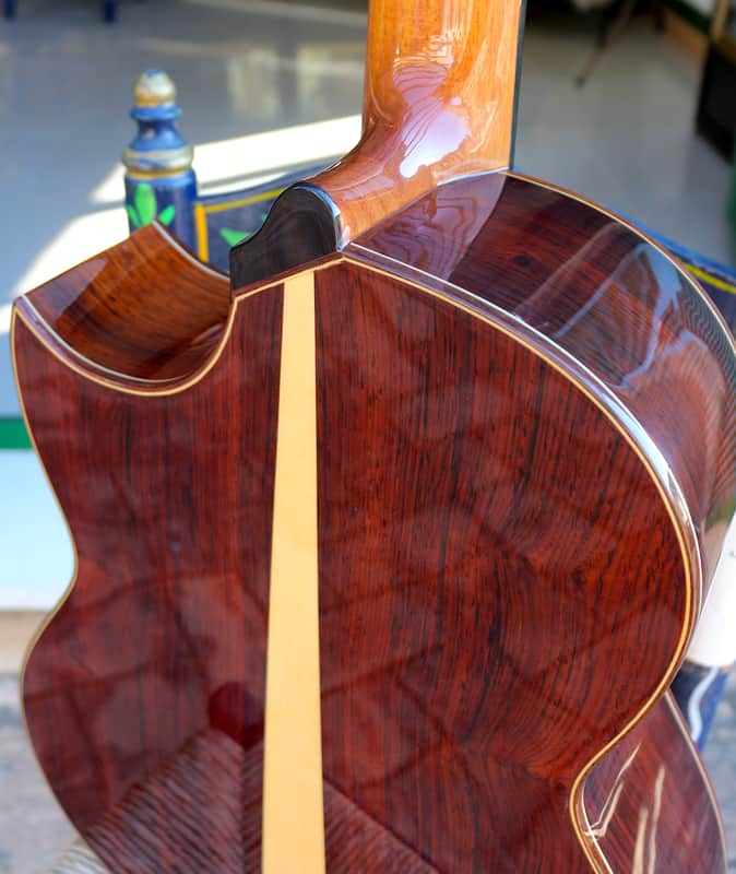 Juan Montes Rodriguez Flamenco guitar cutaway 2023 Cocobolo image 1