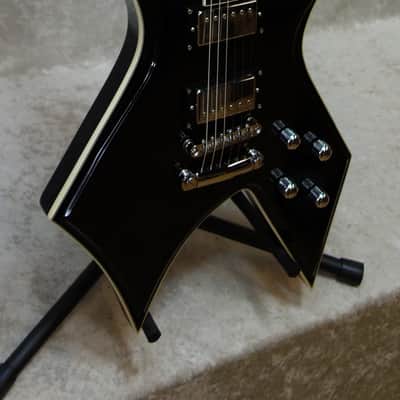 B.C. Rich Mk5 Warlock MK5-WL-BK Electric Guitar in gloss black (0997) image 2