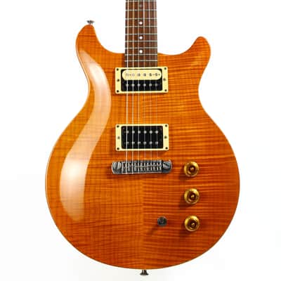 1995 Hamer USA Studio Archtop Amber Double Cutaway Electric Guitar - w/ Original Case - AMAZING! image 2