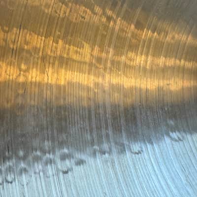 Paiste 18" 2002 Crash Cymbal 1974 - Black Label - Rare version with Big Beat hammering - VIDEO image 15