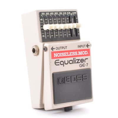 Boss GE-7 Modified Noiseless Equalizer Made In Taiwan 1995 PSA.OK Guitar Effects Pedal UsedJ From Japan #DH47870 image 10