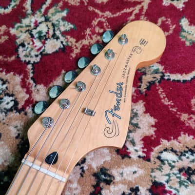 2021 Fender Japan Hybrid II Jazzmaster Flamingo Pink, 75th Anniversary Logo, MIJ JD21 image 14