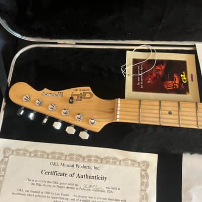 G&L Legacy USA 2010 - 2017 - Black image 5
