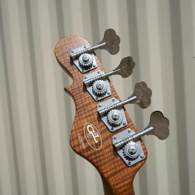 G&L USA Custom Shop JB Satin Frost 4-String Electric Bass Guitar w/ Black Tolex Case (2025) image 10