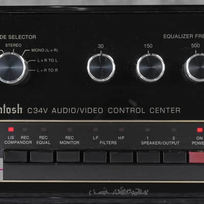 McIntosh C34V A/V Control Center Stereo Preamplifier in Good Condition image 16
