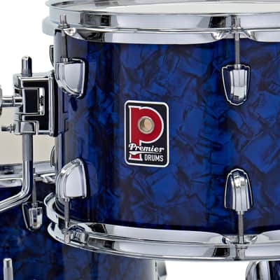 Premier Artist Heritage Series 18" Four-Piece Birch Drum Shell Pack Blue Pearl PAH18-4SPBPW image 4