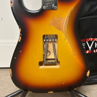 EVH Frankenstein "Frankie" Relic Electric Guitar - Vintage Sunburst image 4