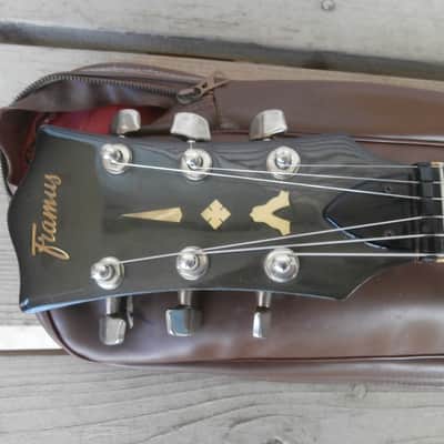 Vintage 1960's Framus Attila Zoller AZ-10 Model 5/67 Acoustic Electric Archtop Guitar! Rare Model! image 8
