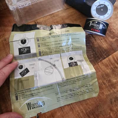 Tama TW100 Tension Watch Drum Tuning Dial 2010s - Chrome/Black image 2