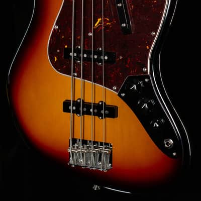 Fender American Vintage II 1966 Jazz Bass Rosewood Fingerboard 3-Color Sunburst (898) image 1