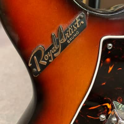 Bruno & Sons Royal Artist Electric Mandolin 1960s Sunburst image 4