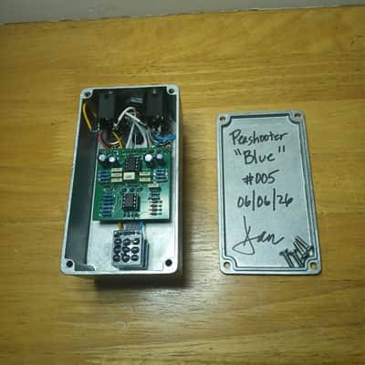 BLUE Overdrive / Boost Pedal -  Protein - Morning Glory - Blues Breaker - #005 - White/Aluminum image 7