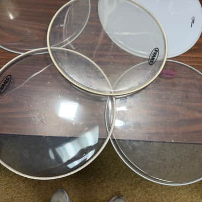 Lot - 25 Drum Heads - PDP - Pearl - Evan’s - 20” - 8” - 12” - 13” - 14” - 16” image 21