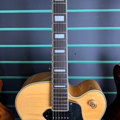 Epiphone Zephyr Blues Deluxe Natural 2004 Hollow Body Electric Guitar image 6