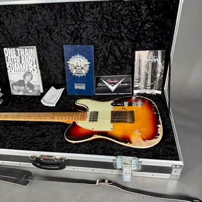 Fender 2007  Custom Shop Andy Summers Telecaster Zertifikat Case 2007 - sunburst image 15