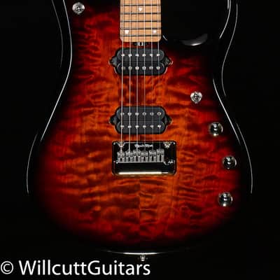 Ernie Ball Music Man JP15 6 Piezo Tiger Eye Quilt Top (293) image 3