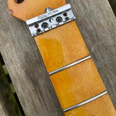 Fender Stratocaster Neck 1978 - 1981 - Maple new refret image 3