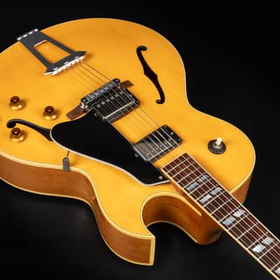 1989 Gibson ES-175 D - Antique Natural | USA Vintage Archtop Hollowbody Jazz Guitar Post Norlin Good Wood Era Mahogany Back & Sides 3.19kg | OHSC image 8