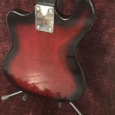 Kent Basin Street Bass Guitar 1965 - Full Scale - Soft Case image 8
